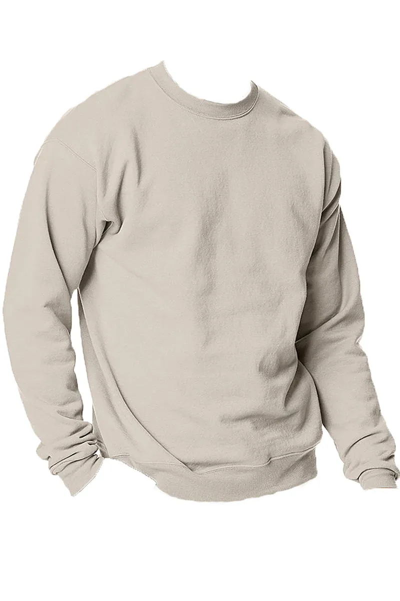 Script Leopard Baseball Mama Ecosmart Crewneck Sweatshirt