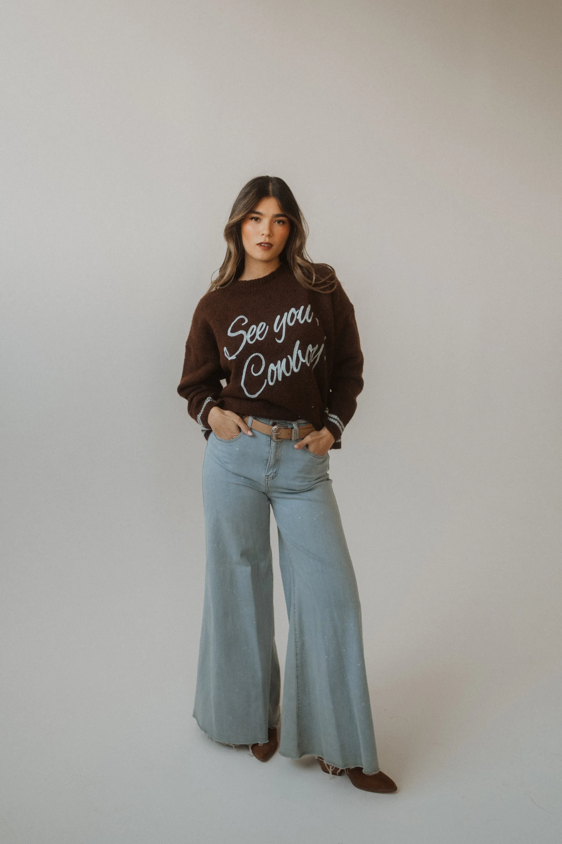 See You Cowboy Sweater