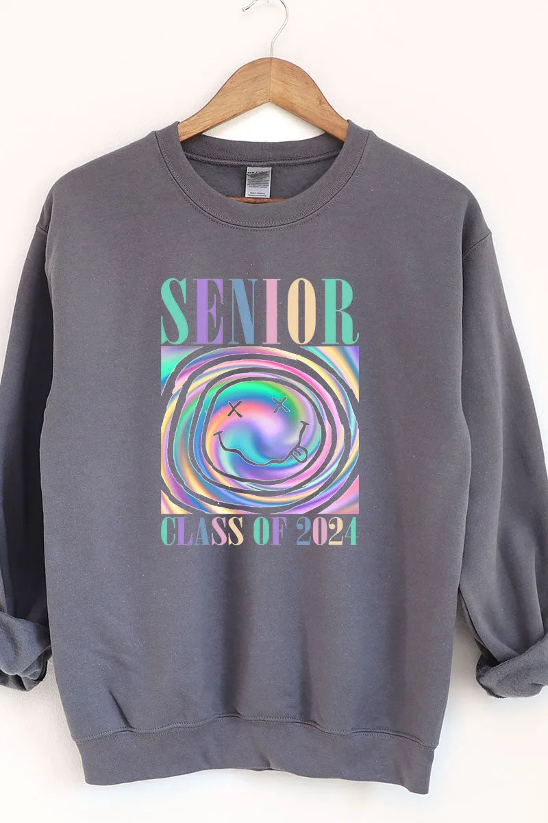 Senior Swirl Unisex NuBlend Crew Sweatshirt