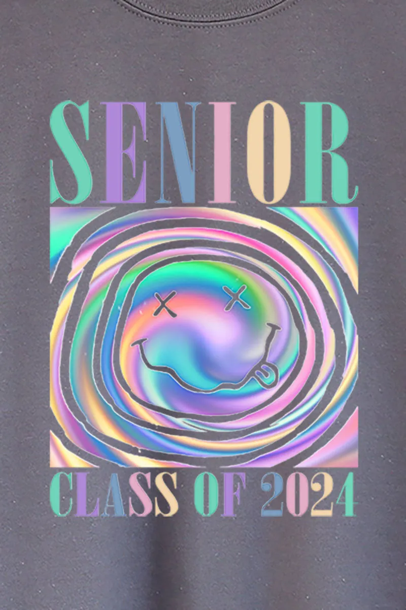Senior Swirl Unisex NuBlend Crew Sweatshirt