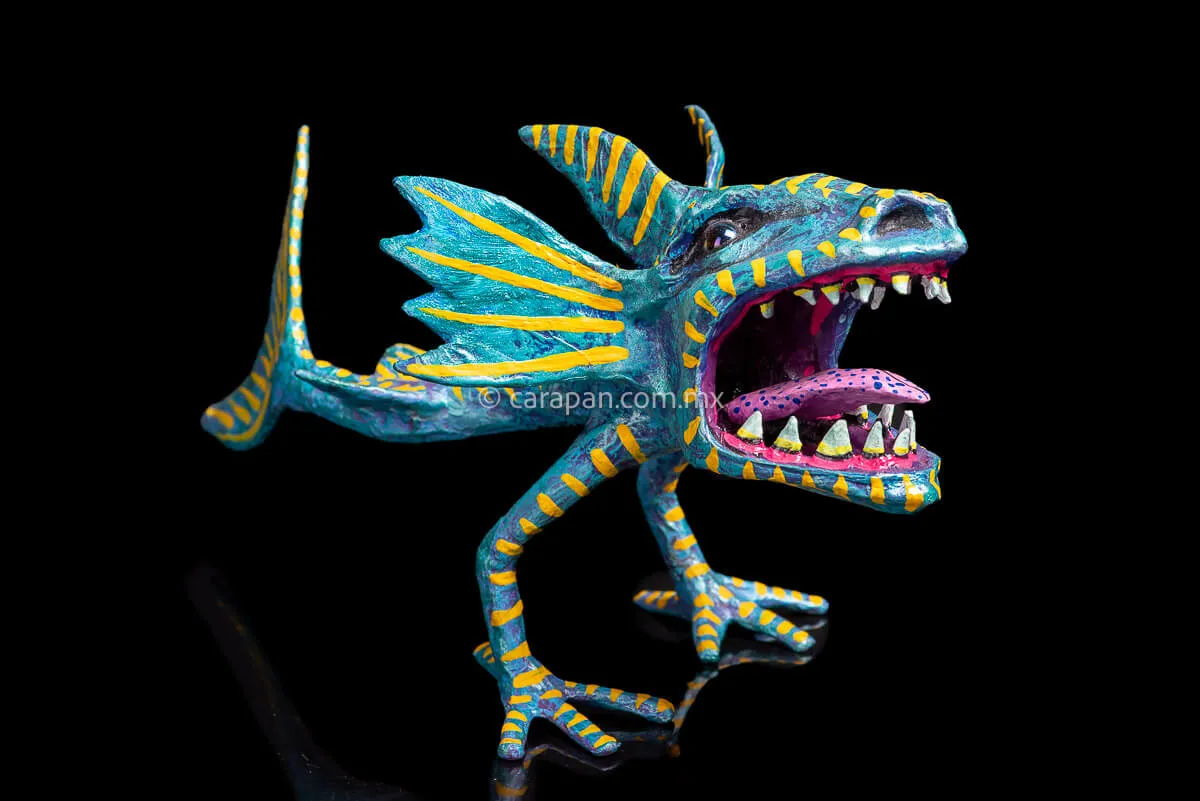 Shark style Paper Mache Alebrije