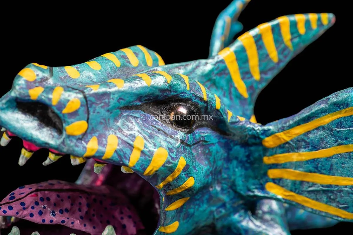 Shark style Paper Mache Alebrije