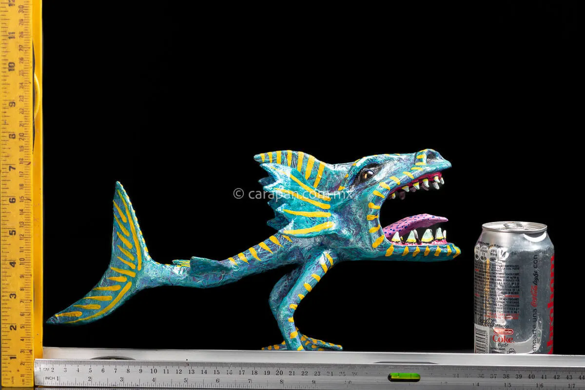 Shark style Paper Mache Alebrije
