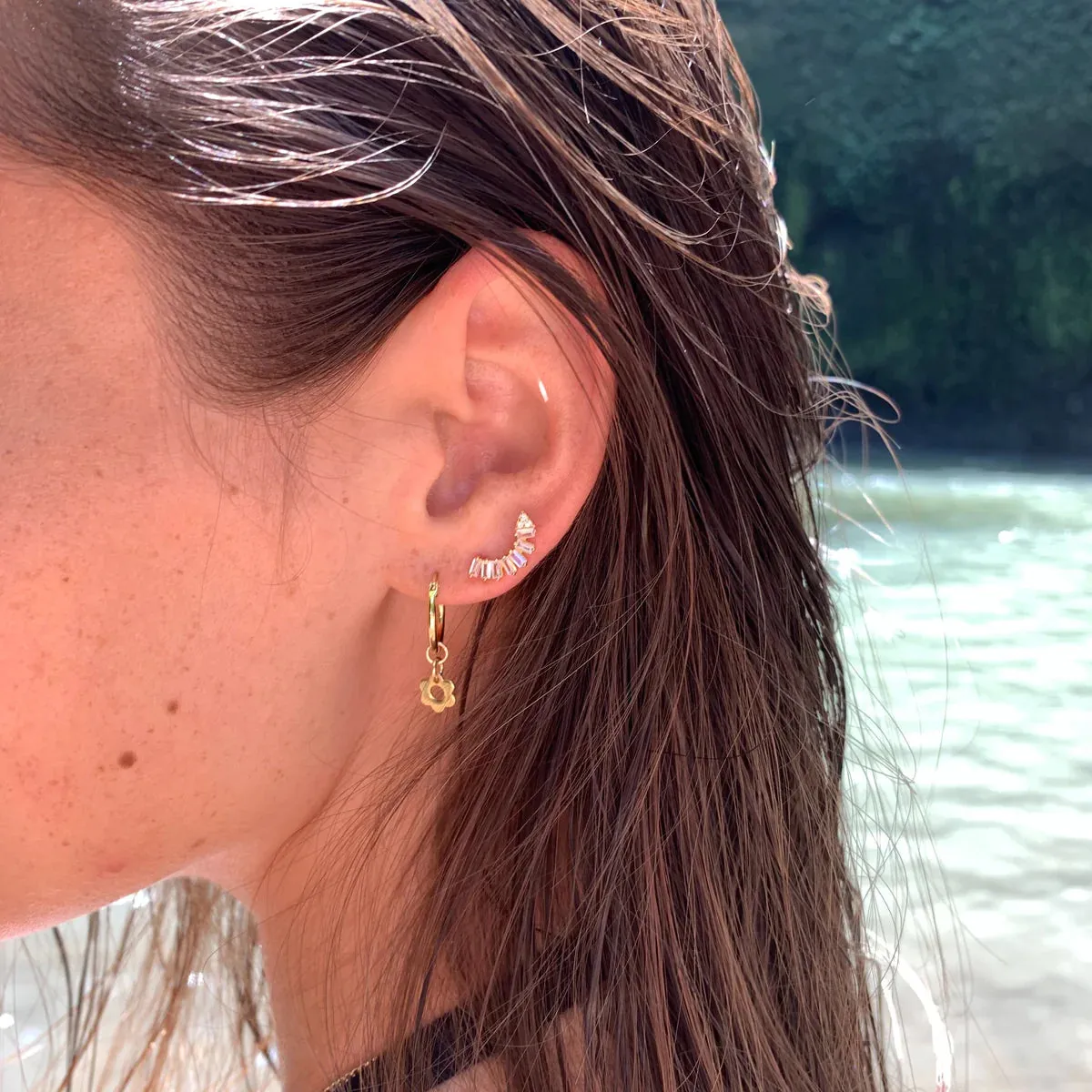 SIERA STUDS SILVER