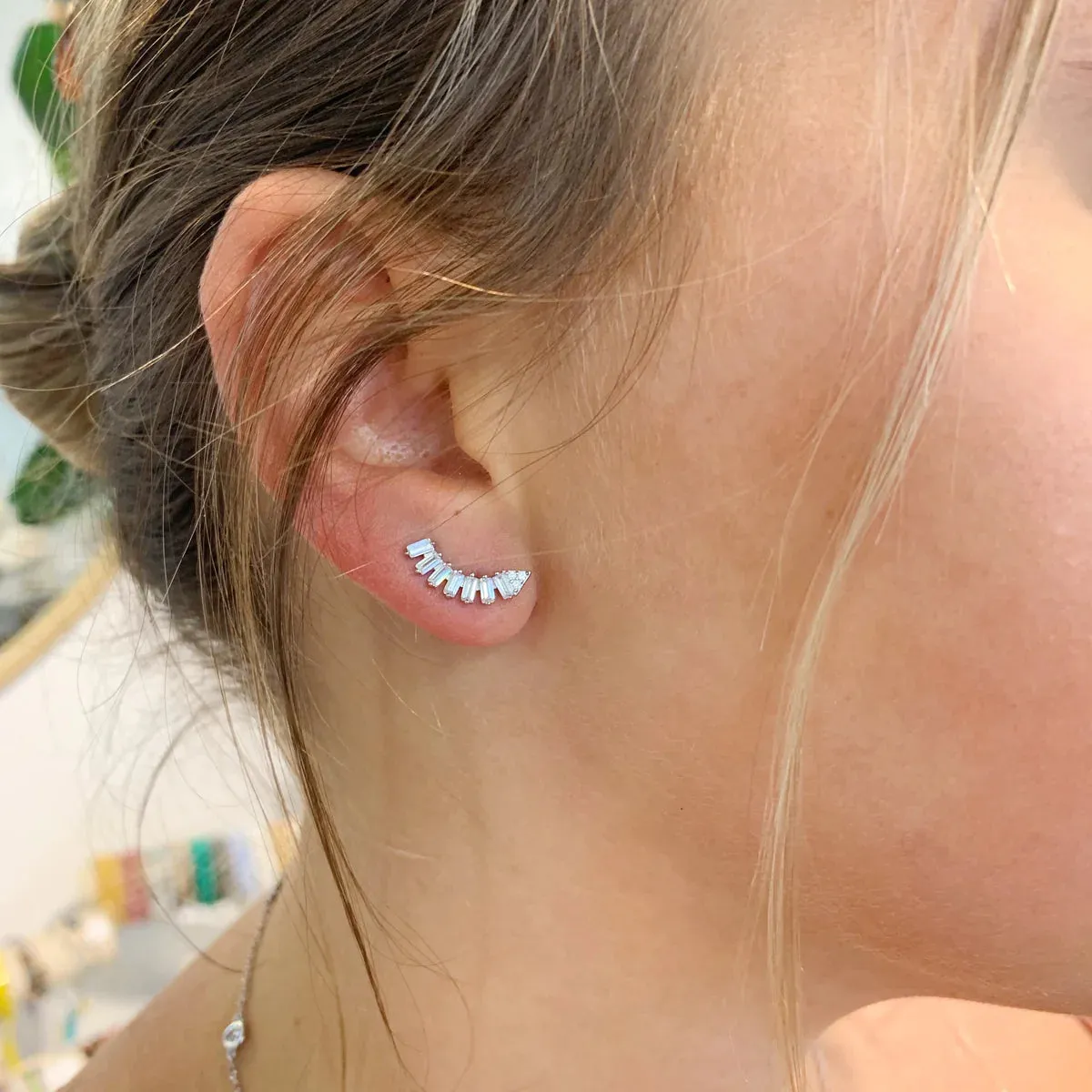 SIERA STUDS SILVER