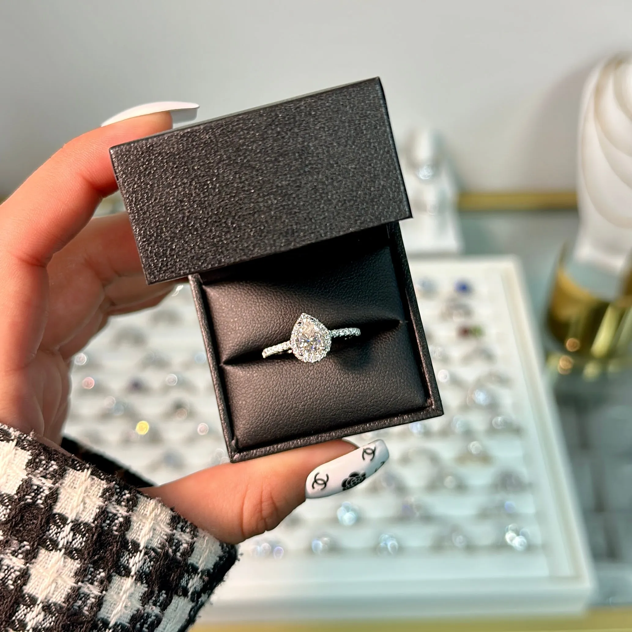 SIERRA MOISSANITE RING