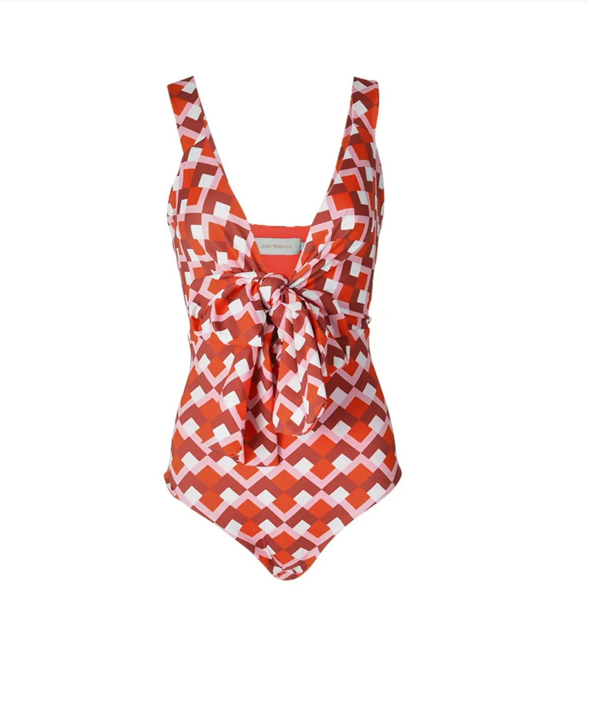 Silvia Tcherassi Cannobio One Piece Rouge