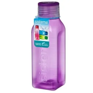 Sistema Small Square Water Bottle 475ML 870