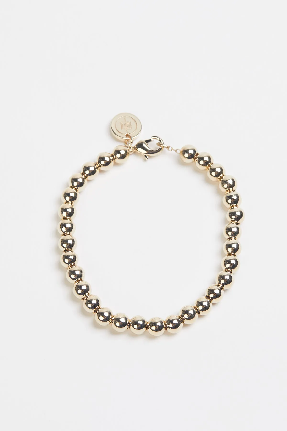 SMALL GOLD BALL BRACELET