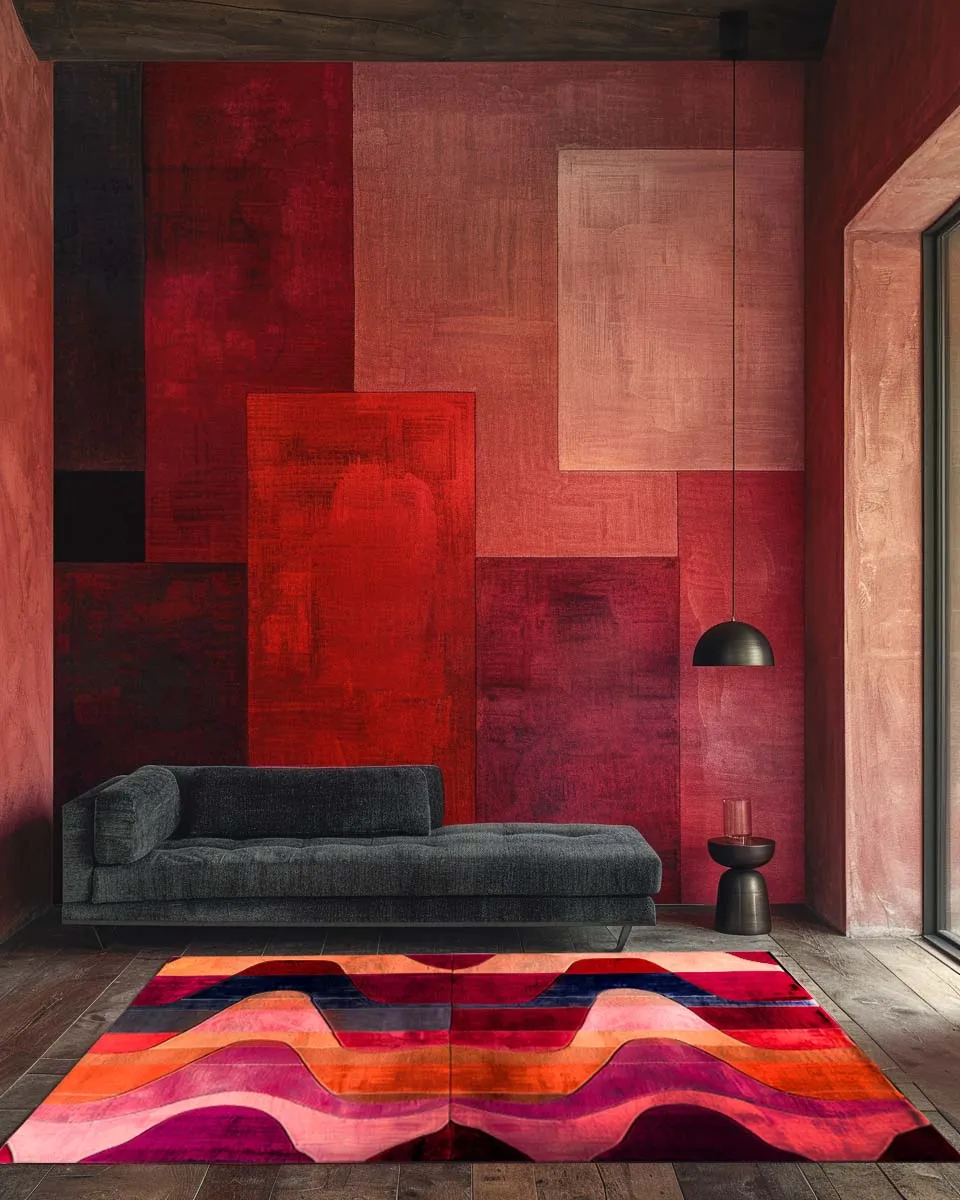 Solar Flow Hand Tufted Rug
