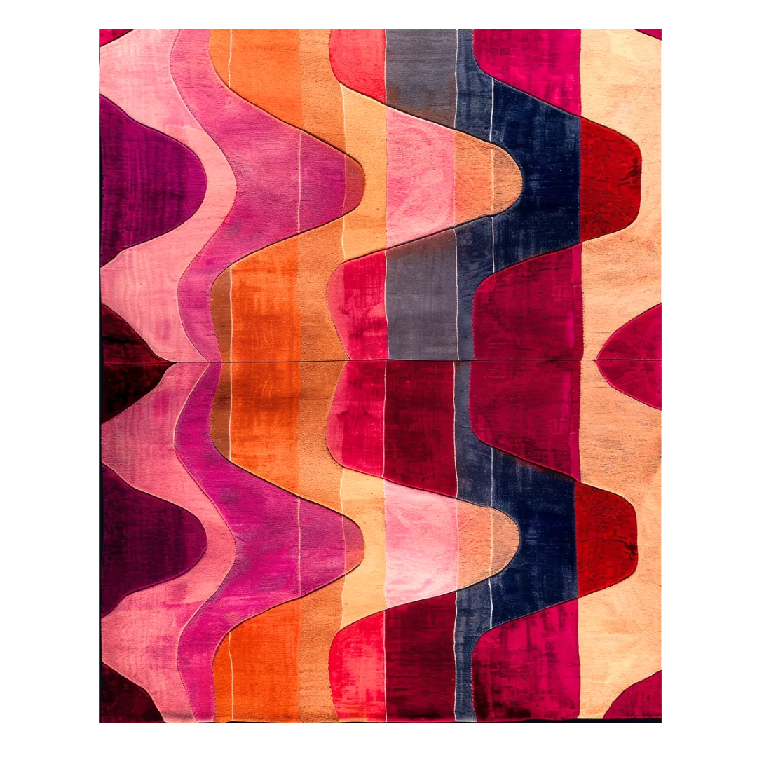 Solar Flow Hand Tufted Rug