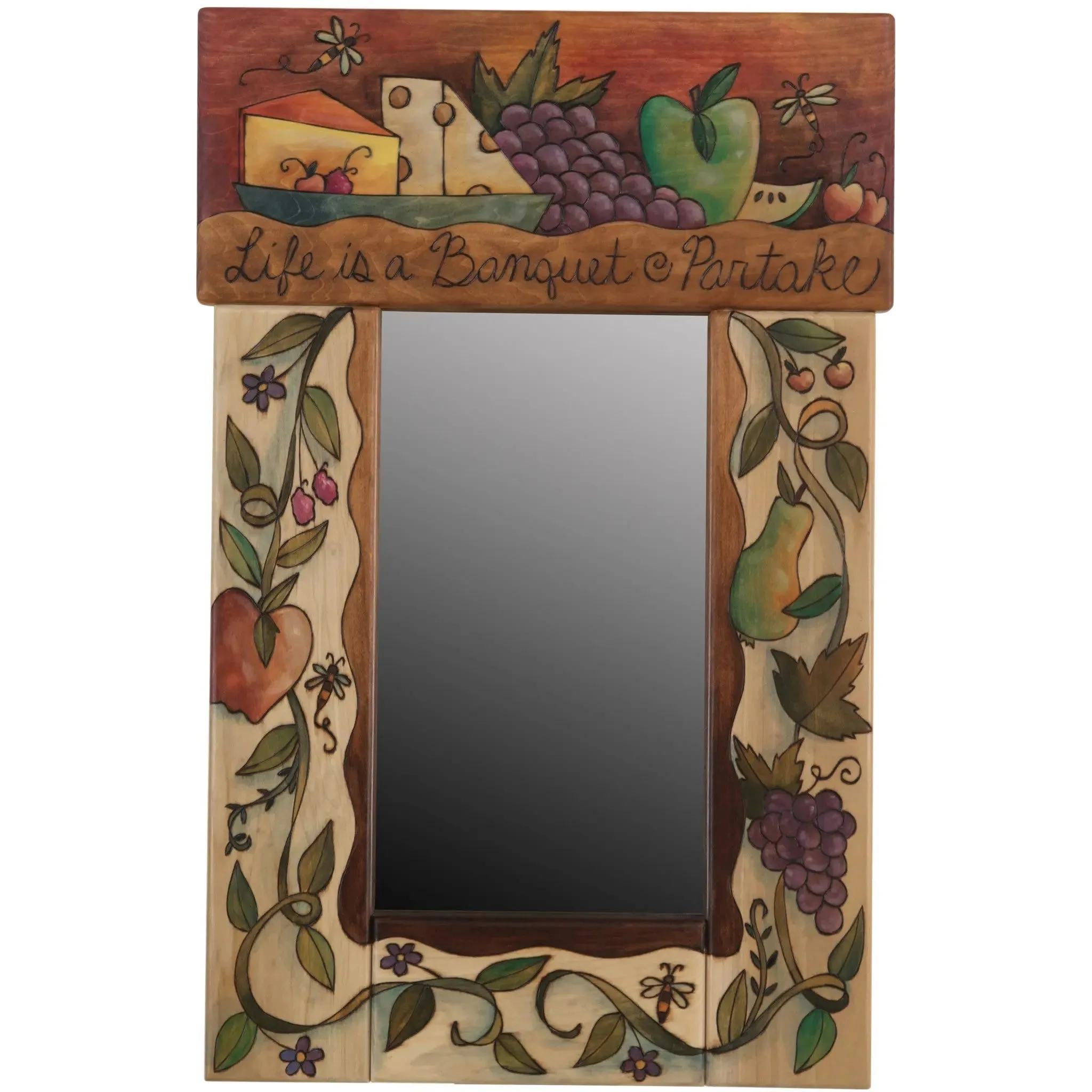 Square Topped Standard Mirror by Sticks MIR051, MIR054-S310555