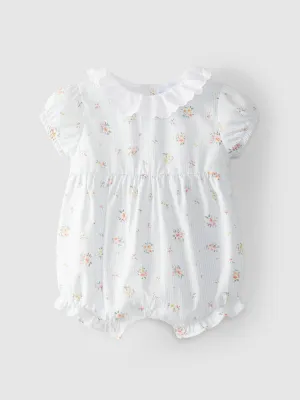 SS23 Laranjinha Baby Girls Floral Romper V3421