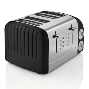Swan Retro 4-Slice Toaster,  SRT6R/B/G