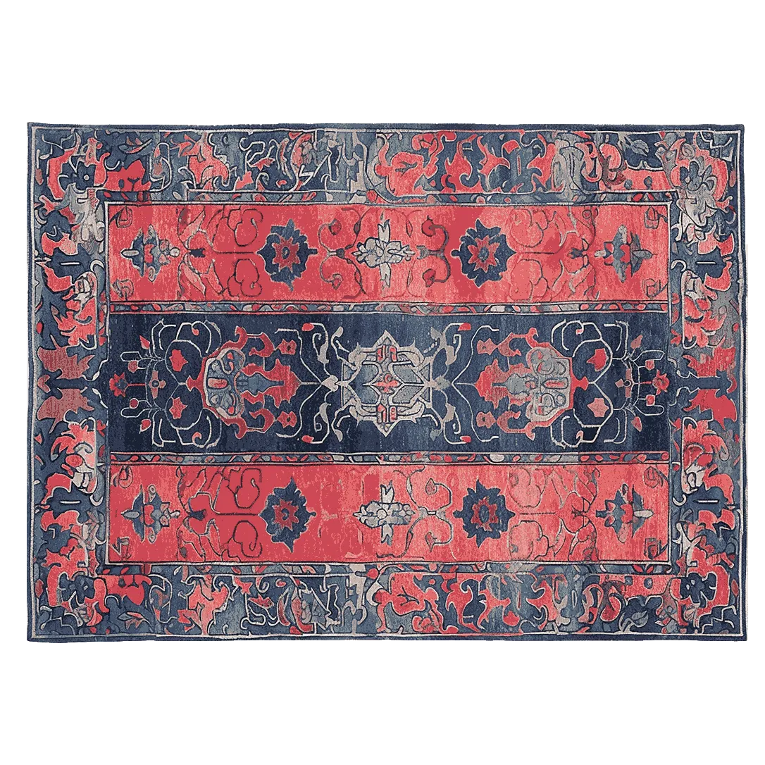 Tale in Crimson Hand Tufted Rug