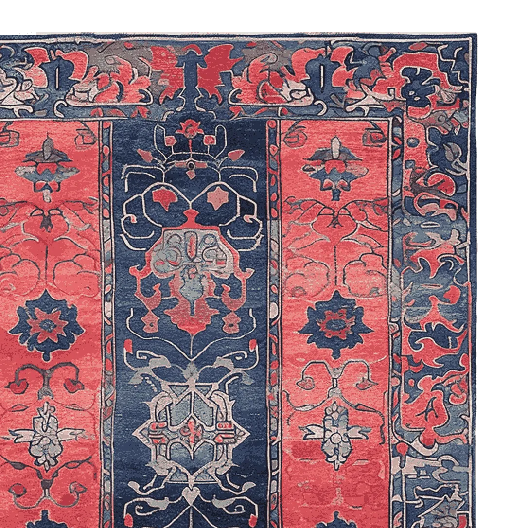 Tale in Crimson Hand Tufted Rug