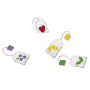 Tea Party Set Felt Appliqu?® Craft Kit Embellishments Needlecraft Kits Canvases