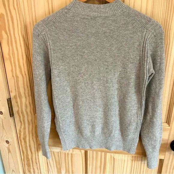 Ted Baker Rashell Wool/Cashmere Blend Sweater Gray. Size 1 Ted size/size 4US.
