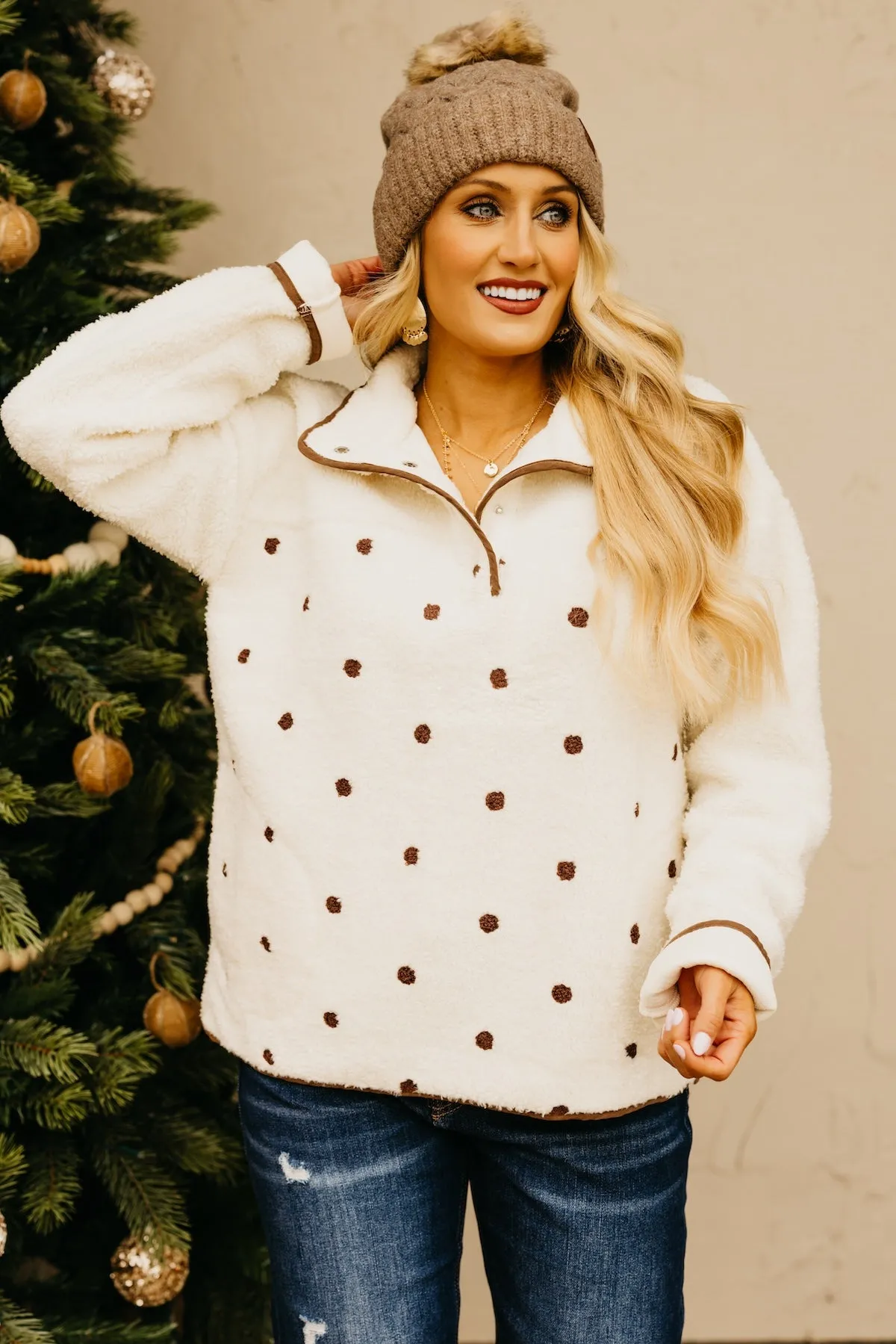 The Belinda Fleece Pullover Sweater
