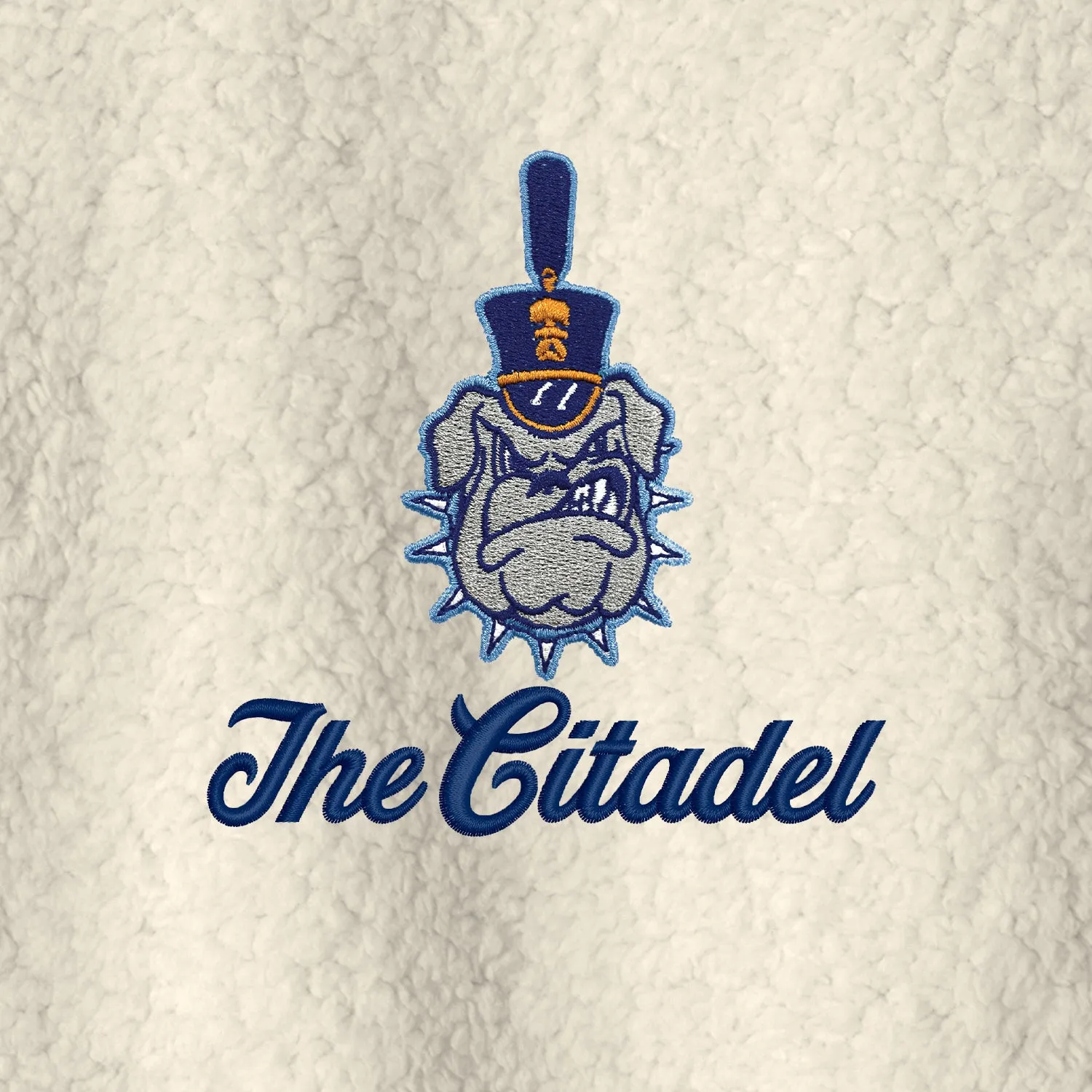 The Citadel Spike Logo, Ladies Cozy Fleece, Full Zip Jacket