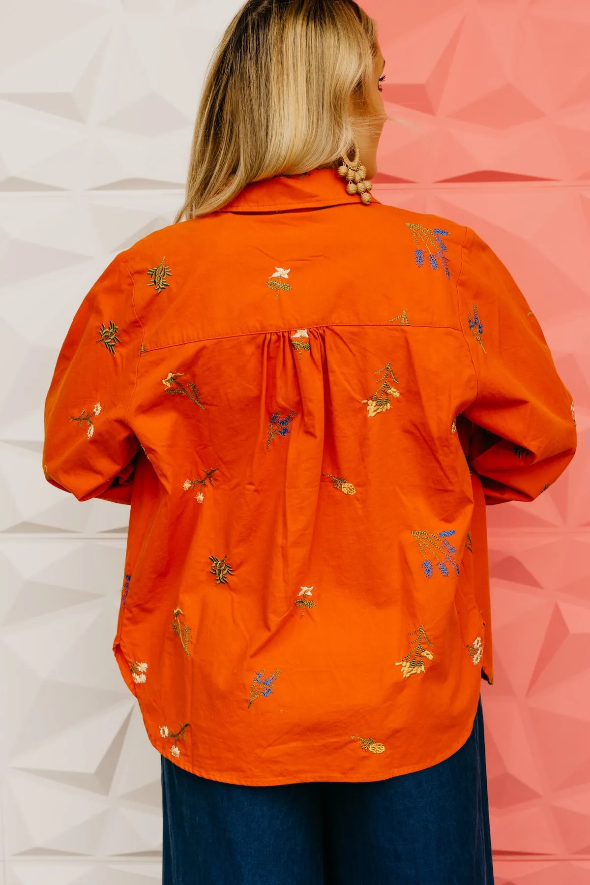 The Garrett Floral Embroidered Shirt
