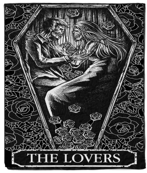 The Lovers Fleece Blanket