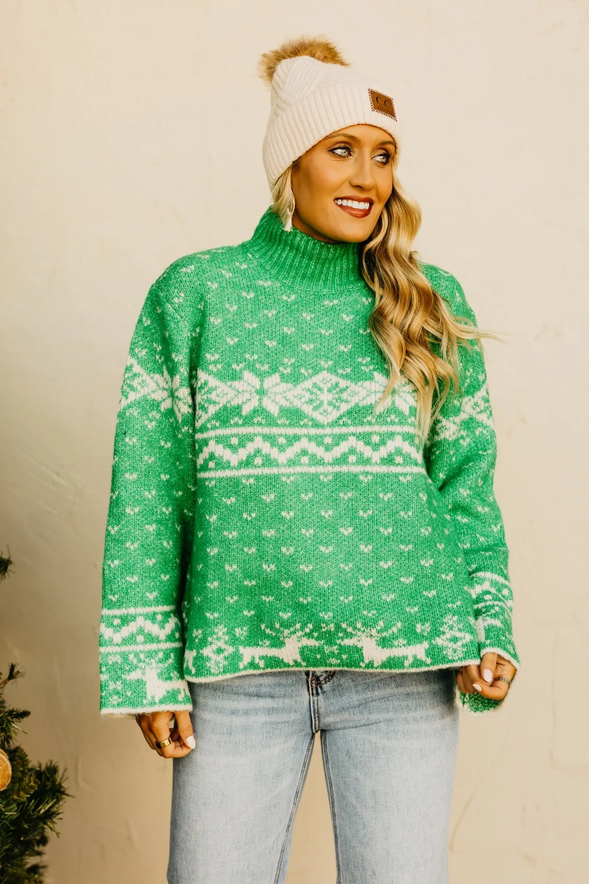 The Nevaeh Reindeer Sweater