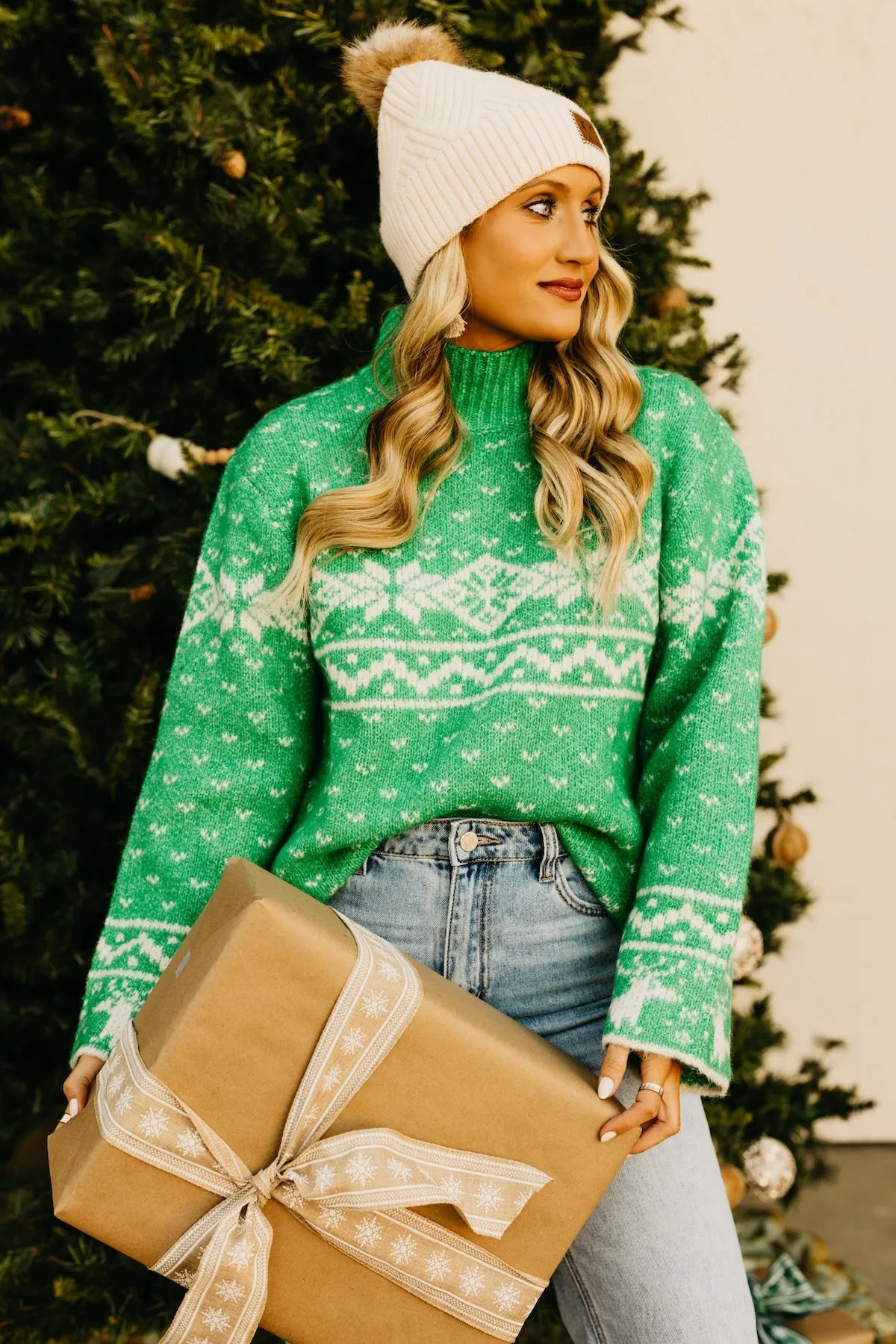 The Nevaeh Reindeer Sweater