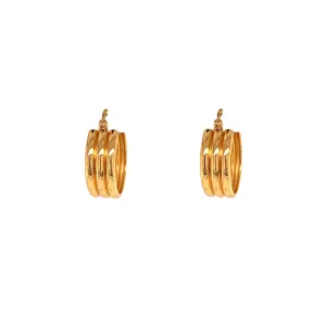 Triple Layered Hoops