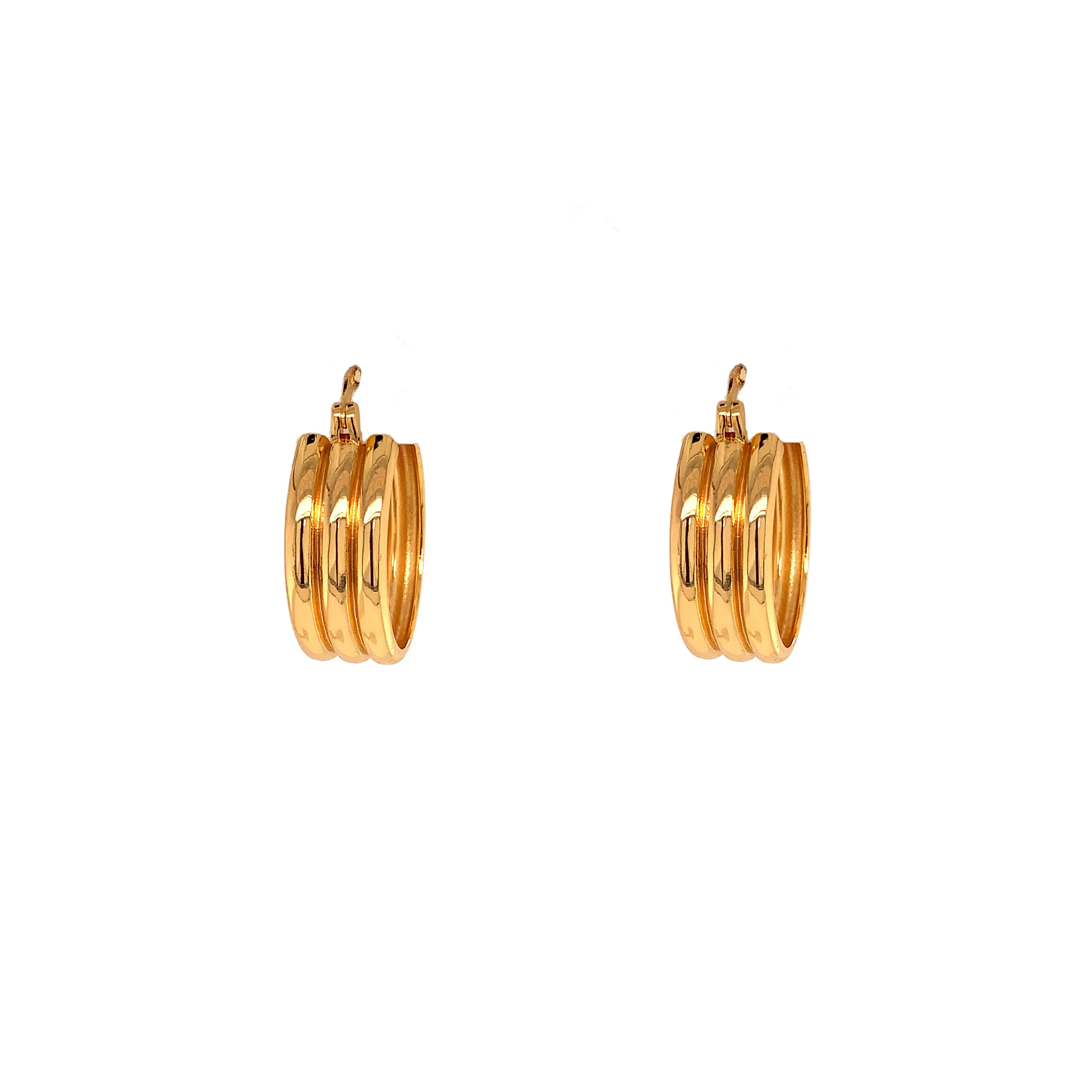 Triple Layered Hoops