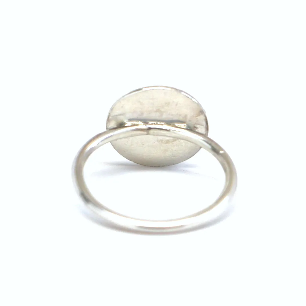 Turquoise Burst Ring - Size 6