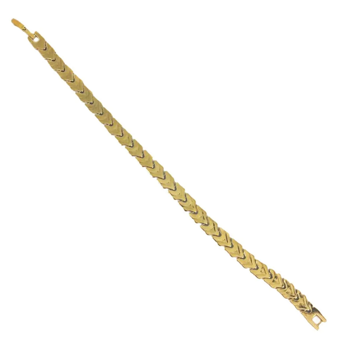 Two-Tone Linking Arrow Bracelet