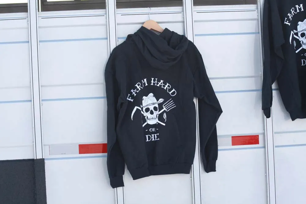 Ultimate Farm Hard or Die Pull Over Hoodie Sweatshirt