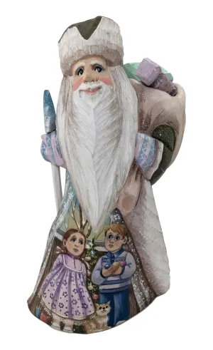 Unique Artwork Santa Claus with Presents