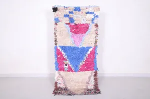 Vintage Moroccan Rug – 2.5 x 5.7 Feet