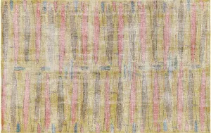 Vintage Turkish Mid-Century-Modern Rug - 6'6" x 10'2"