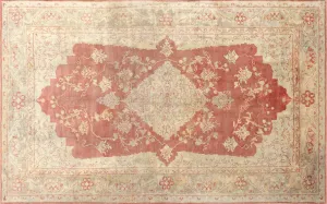 Vintage Turkish Oushak Rug - 8'2" x 13'1"