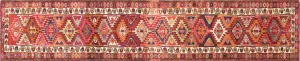 Vintage Turkish Oushak Runner - 2'9" x 13'7"