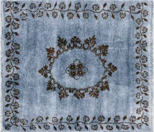 Vintage Turkish Tulu Rug - 5'4" x 6'6"