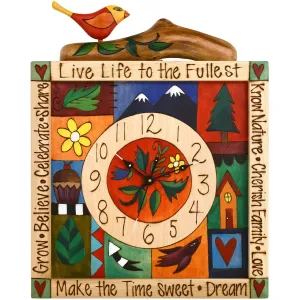 Wall Clock by Sticks CLK006, D71112