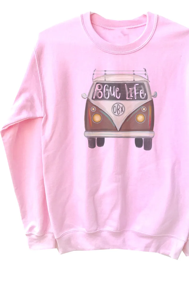 Watercolor Pogue Life Unisex NuBlend Crew Sweatshirt