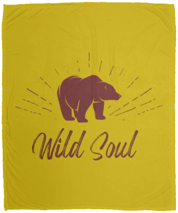 Wild Soul - Plush Fleece Blanket