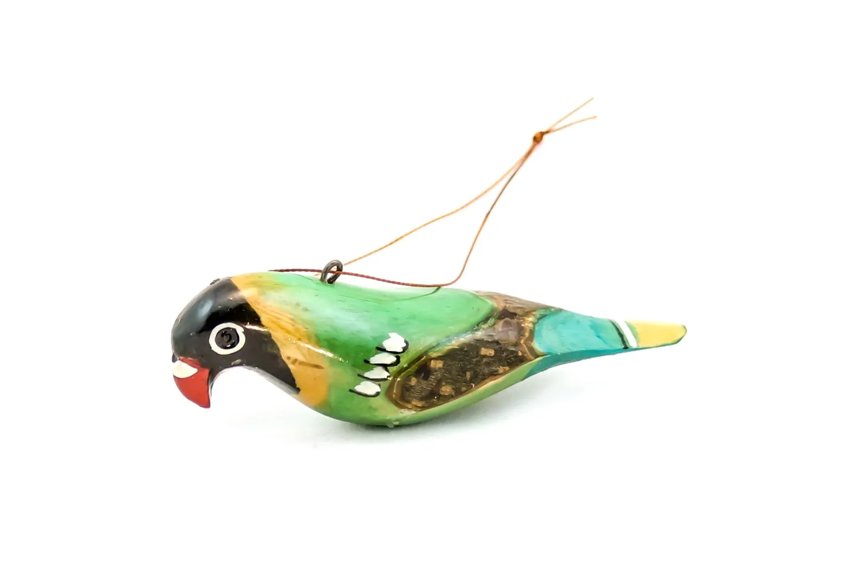 Wood Bird Ornament - East Africa