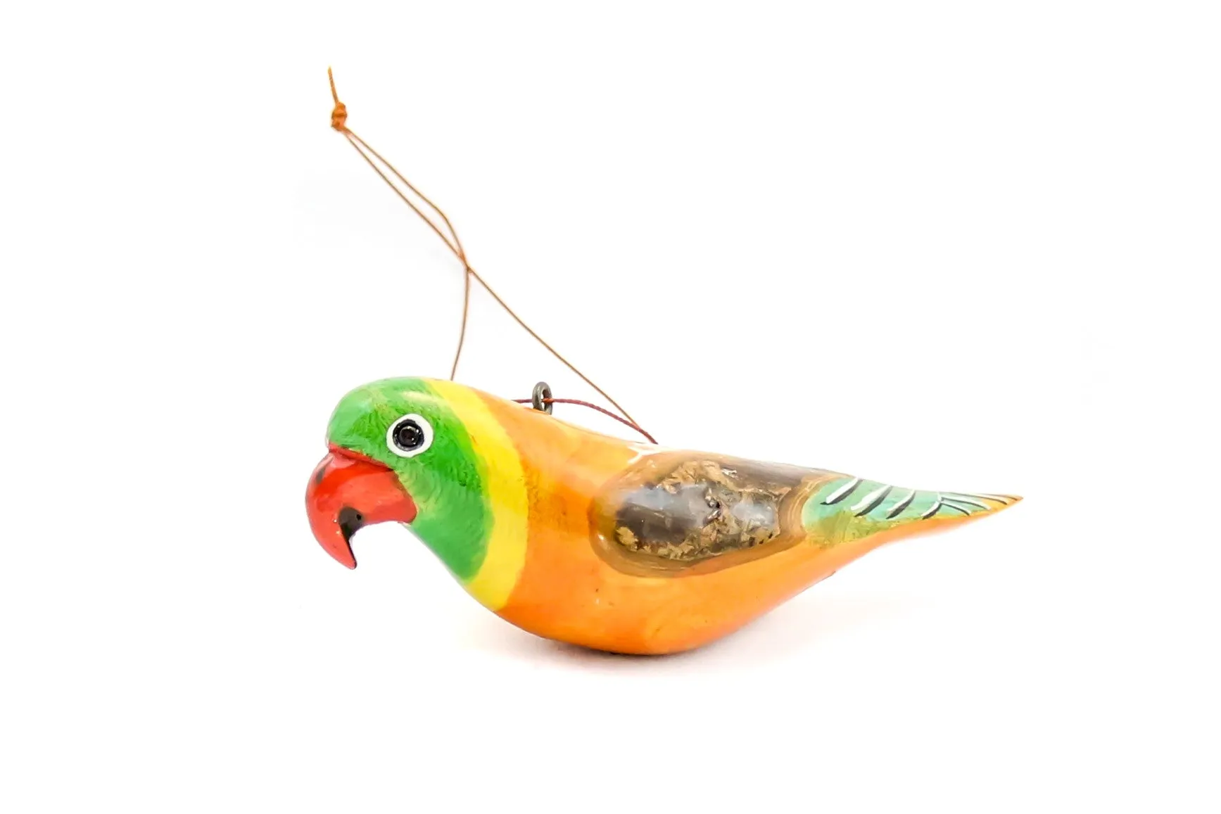 Wood Bird Ornament - East Africa