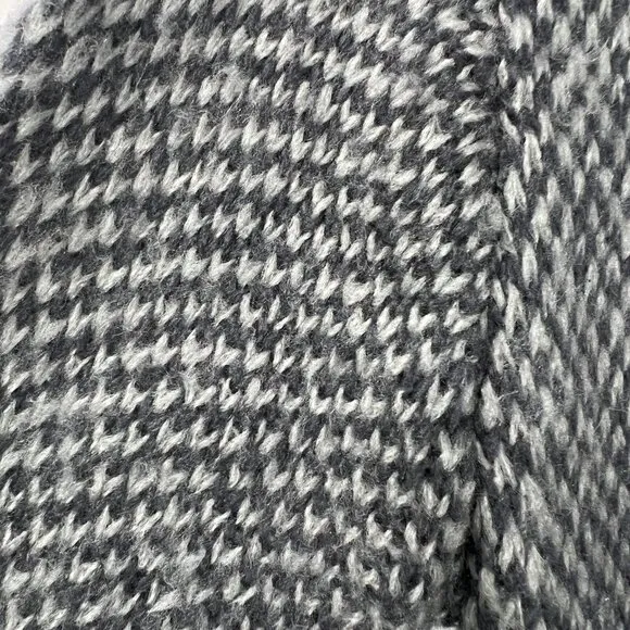 Wooden Ships Anthropologie mohair wool blend gray cozy knit cardigan sweater M L