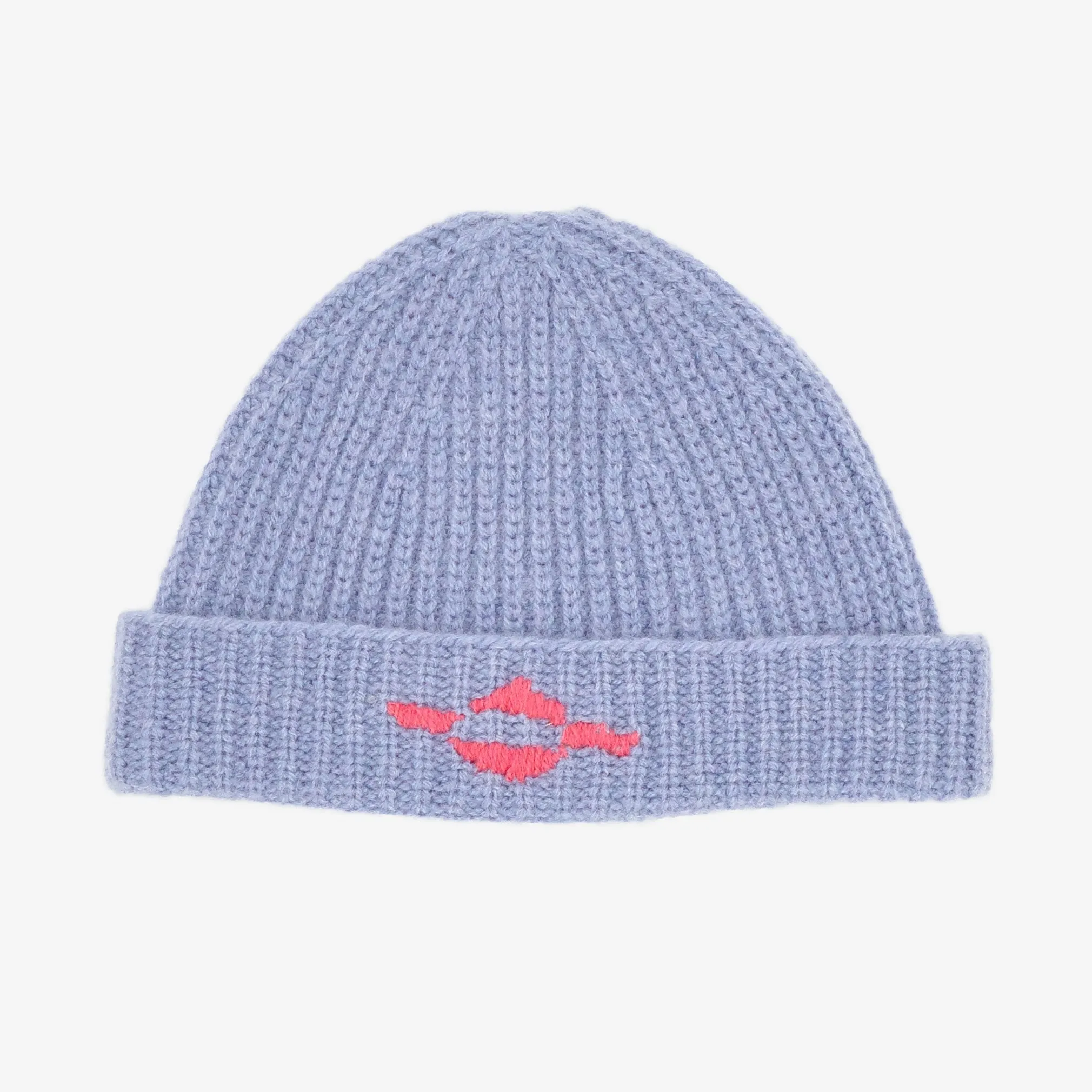 Wool Beanie - Blue