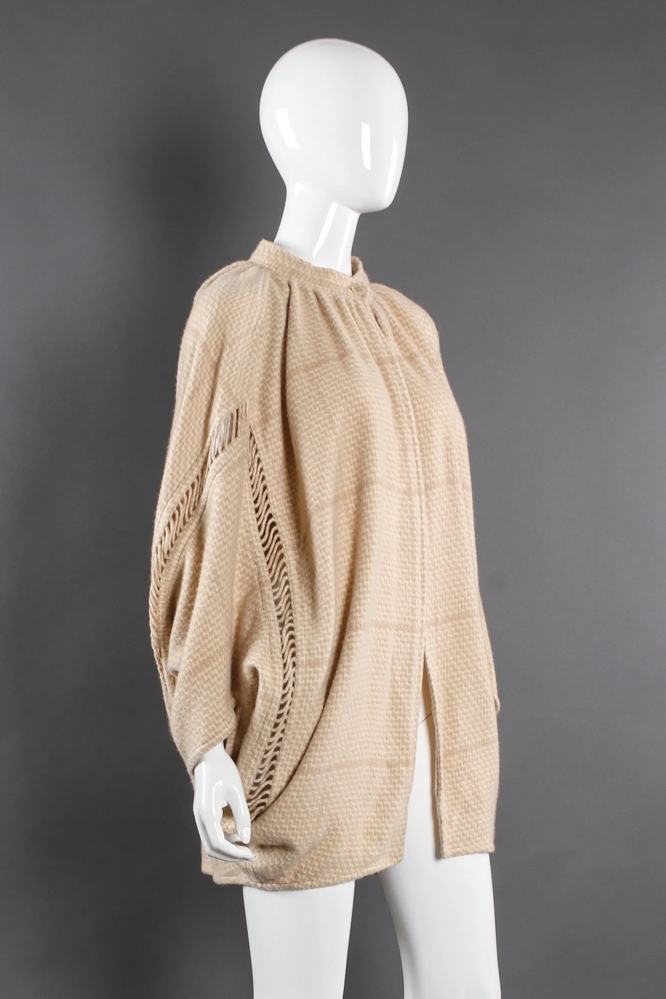 Wool Poncho Cape