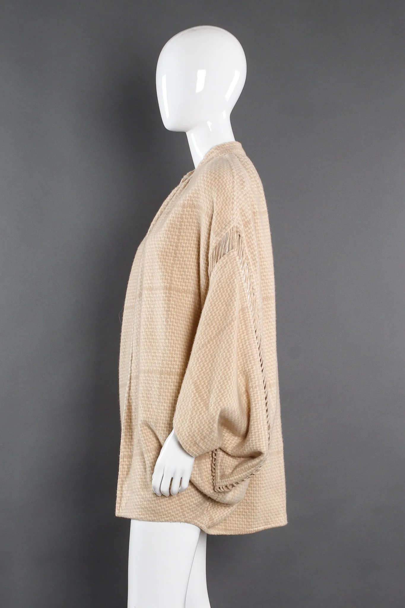 Wool Poncho Cape